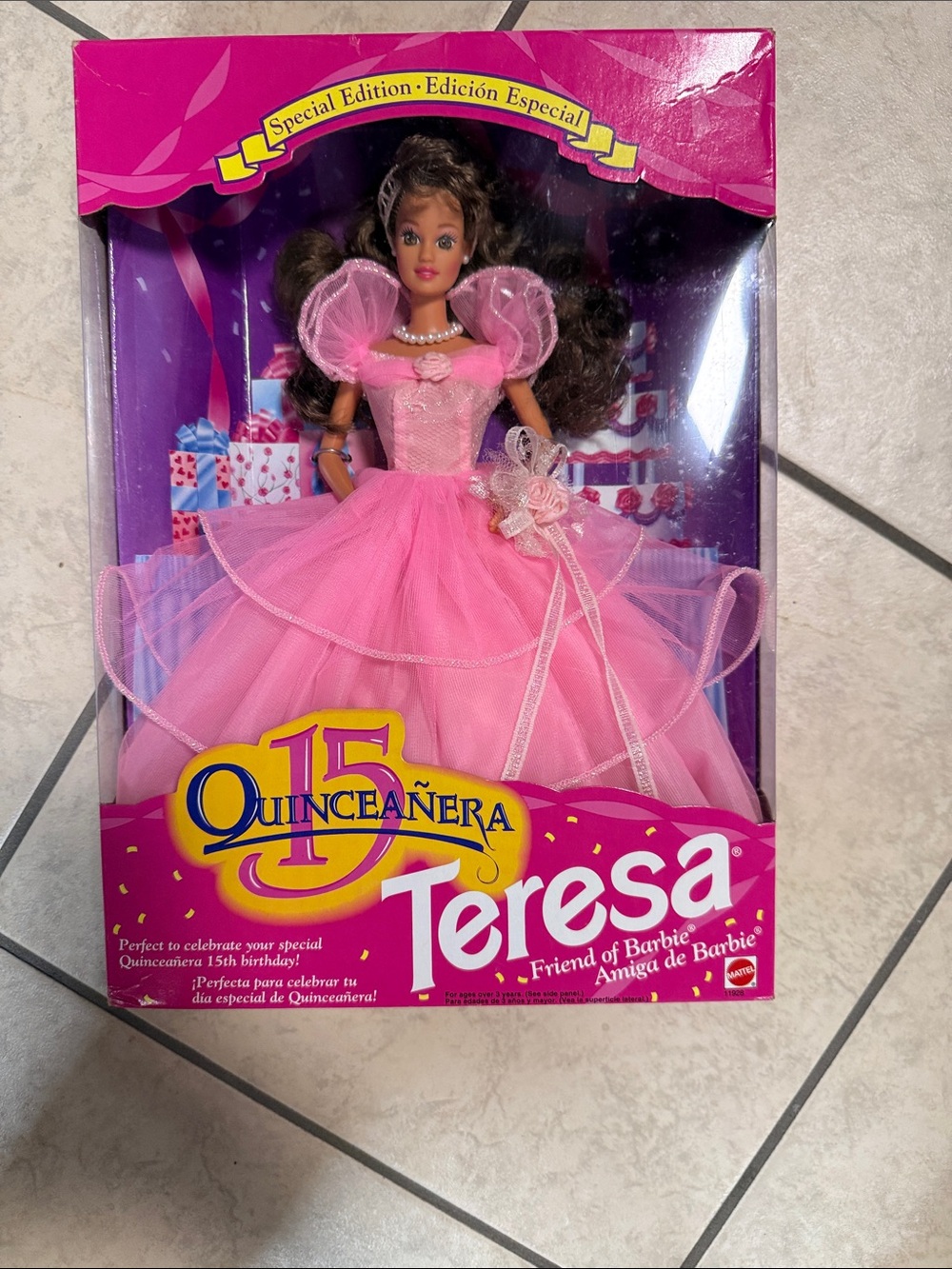 Barbie Teresa Quinceañera Doll in Hot Pink Gown